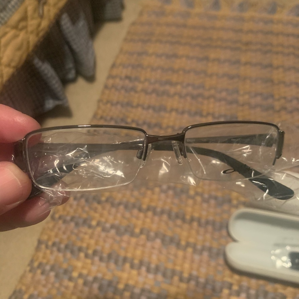 NEW Oakley Debate black chrome (49) frame NIB